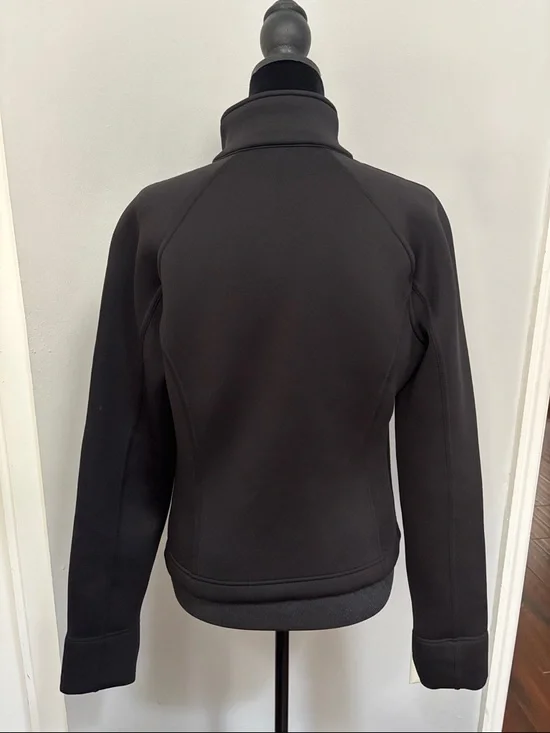 Zara Black Scuba Effect Jacket - Picture 4 of 7